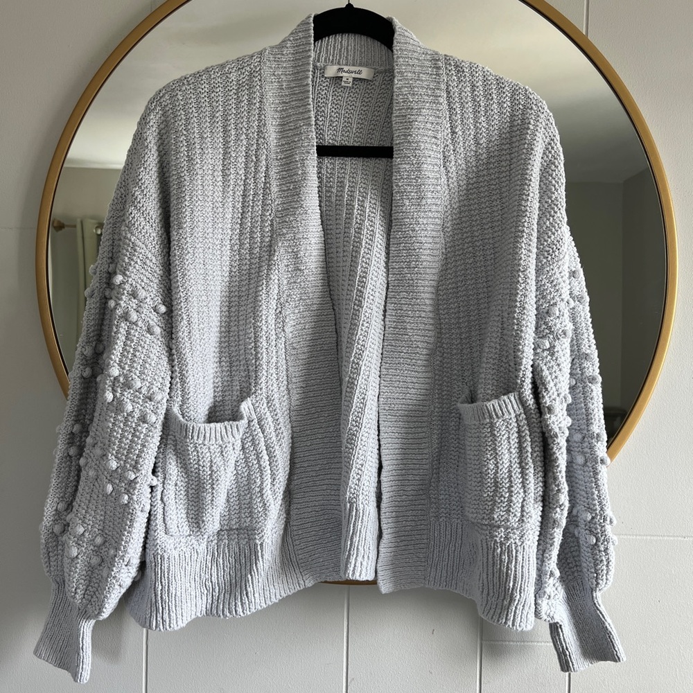 Madewell Bobble Cardigan Sweater M